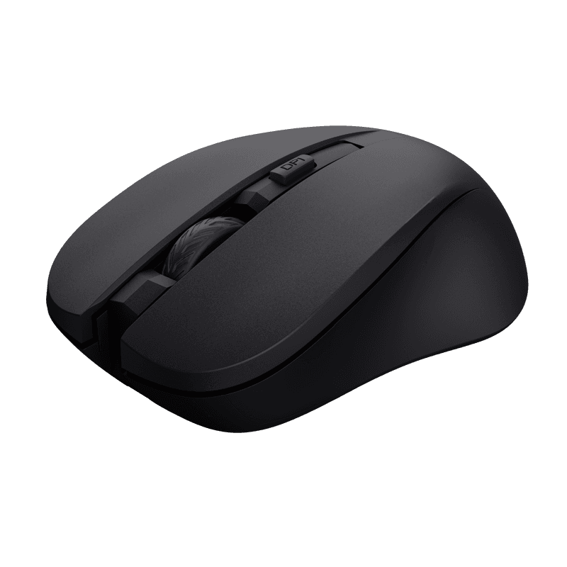 Mouse Wireless Trust Mydo, DPI:1000-1800, negru