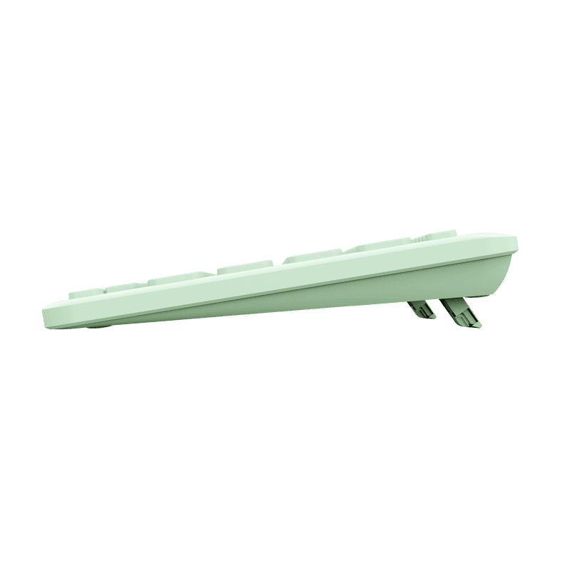 Tastatura Trust Lyra Wireless, conexiune USB-A, USB-C 1.1, raza de acoperire wireless 10m, 1x AAA baterie, compatibila cu laptop, pc, Bluetooth devices, tableta, alba