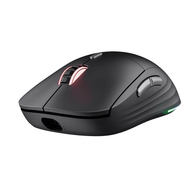 Mouse Trust GXT980 REDEX wireless, USB 2.0, rezolutie maxima 10000 DPI, 6 butoane, iluminare full RGB , negru