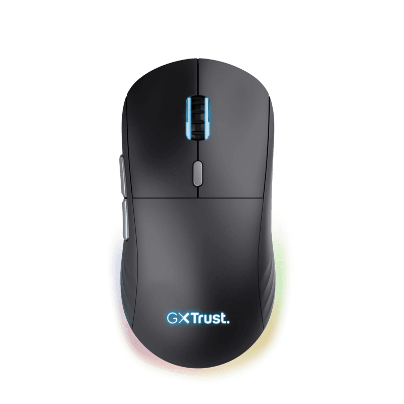 Mouse Trust GXT980 REDEX wireless, USB 2.0, rezolutie maxima 10000 DPI, 6 butoane, iluminare full RGB , negru