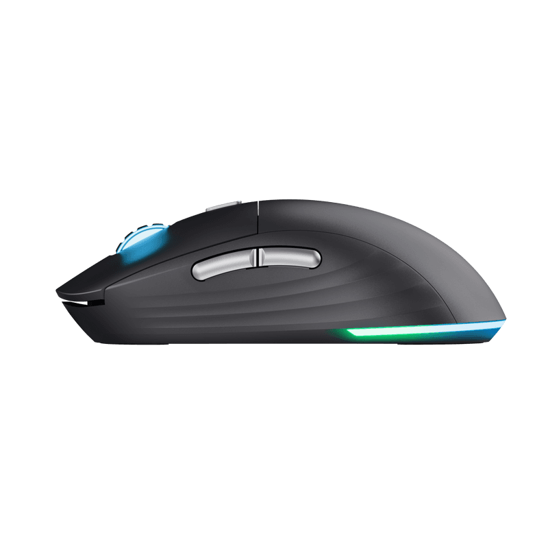 Mouse Trust GXT980 REDEX wireless, USB 2.0, rezolutie maxima 10000 DPI, 6 butoane, iluminare full RGB , negru