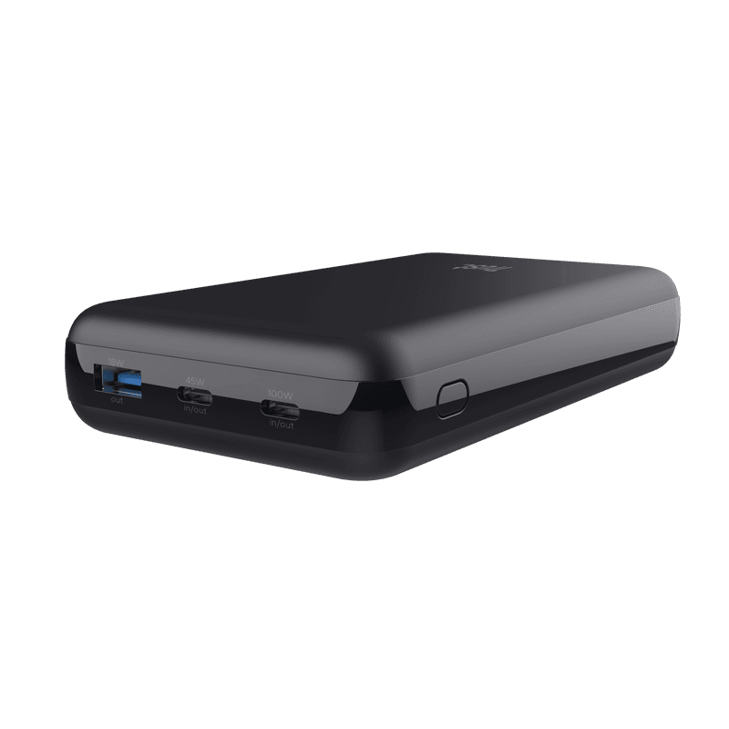 Baterie externa pentru laptop Trust Laro, 100W, interval voltaj 5 V - 20 V,  negru