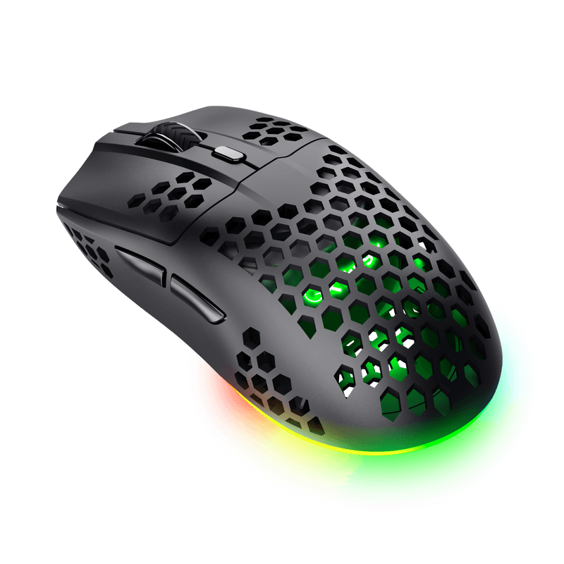 Mouse Trust GXT 929 Helox, wireless, rezolutie maxima 4800 DPI, negru