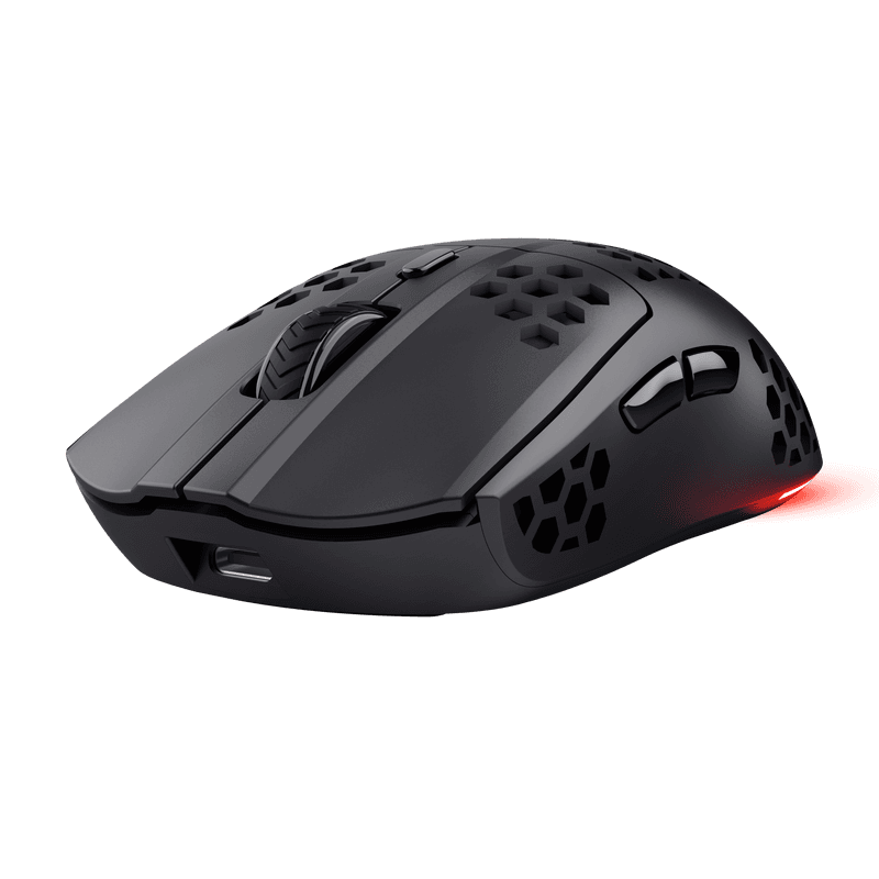 Mouse Trust GXT 929 Helox, wireless, rezolutie maxima 4800 DPI, negru