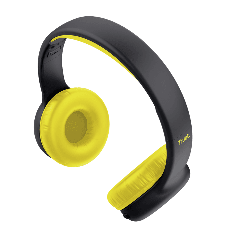 Casti Trust Nouna WS kids, frecventa raspuns 20 Hz - 20.000 Hz, negru