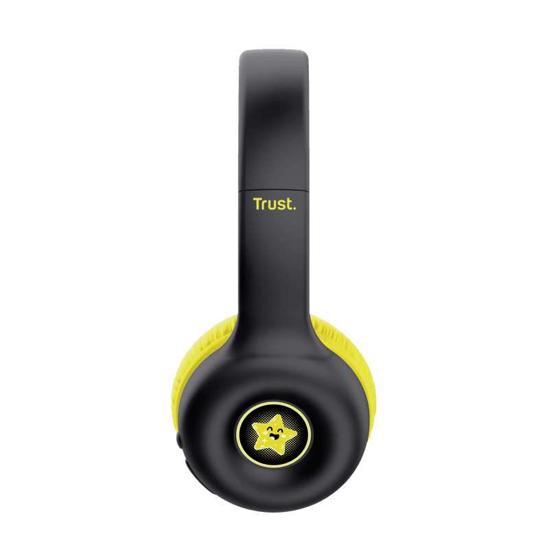 Casti Trust Nouna WS kids, frecventa raspuns 20 Hz - 20.000 Hz, negru