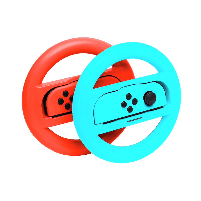 Pachet accesorii Trust pentru conosola Nintendo Switch, pachetul contine: husa de transport, 2 x prinderi Joy-Con, 2 x volan, sticla securizata pentru Switch, sticla securizata pentru Switch OLED, stand de incarcare, cablu USB-C-A, manual de utilizator