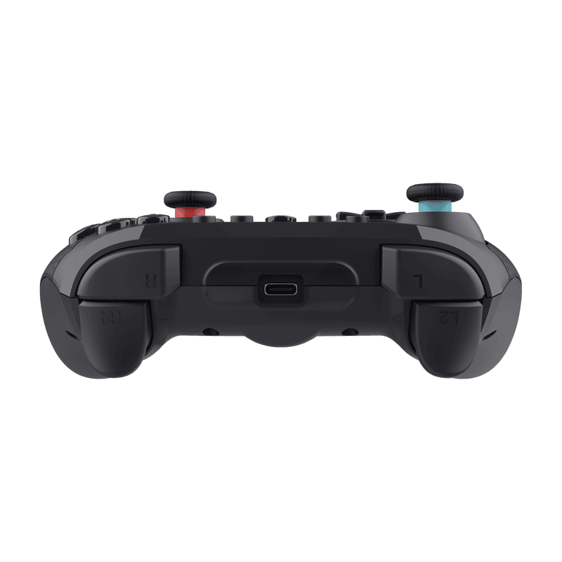 Controller wireless Trust Muta pentru consola Nintendo Switch, 15 butoane, controale: A, B, X, Y, L1, L2, L3, R1, R2, R3, reset, 8-way, start, select, d-input, negru