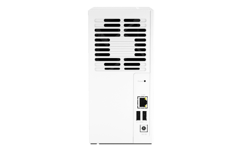 NAS QNAP 233 2-Bay, CPU ARM 2.0GHz Quad core, RAM 2GB, HDD 2.5"/3.5" SATA 6Gbps (neincluse), LAN: 1 GigaLan, USB3.2 Gen1: 1 USB2.0: 1, tower, adaptor alimentare, garantie 2 ani