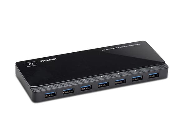 Hub USB TP-Link UH720, 7 porturi USB 3.0, negru