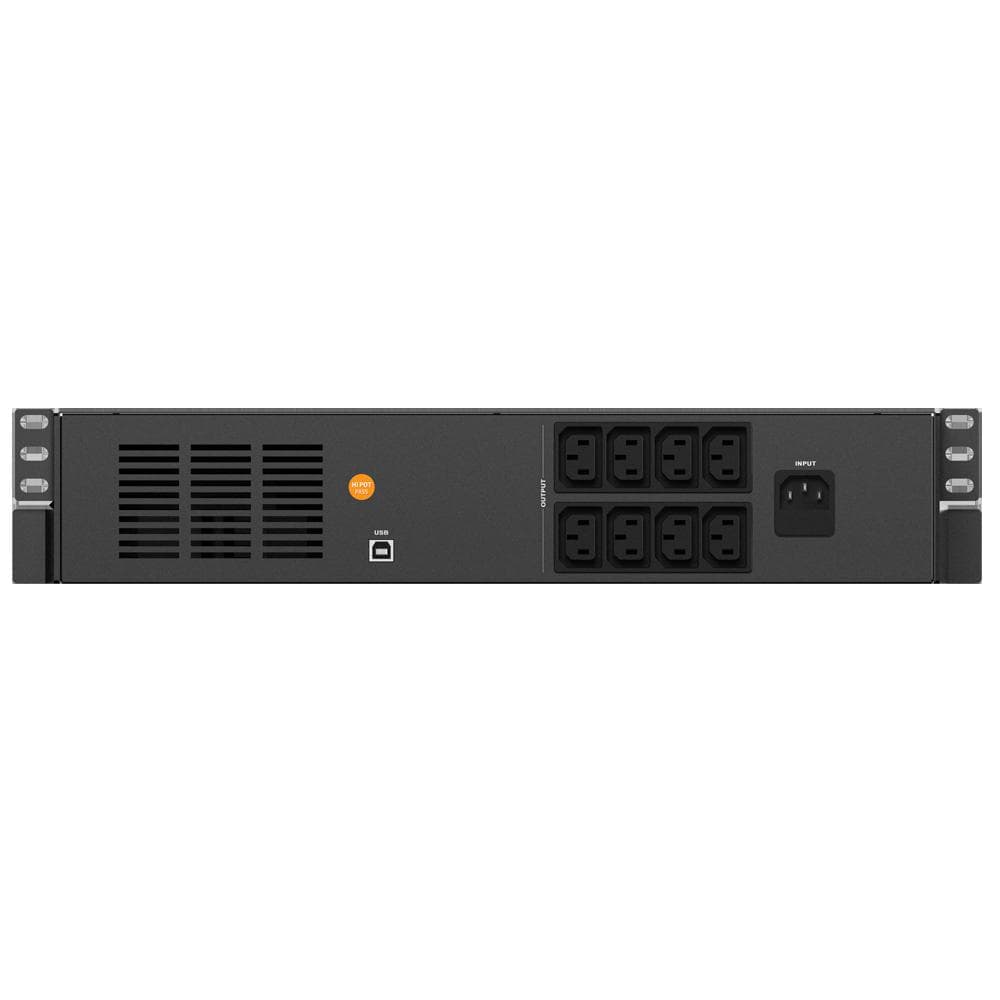 UPS nJoy Code 1000, 1000VA/600W, Frecventa: 50/60 Hz, Conectori: Intrare 1 x IEC-320 C14, Iesire 8 x IEC-320 C13, Port de comunicare: USB, Ecran LCD, AVR.