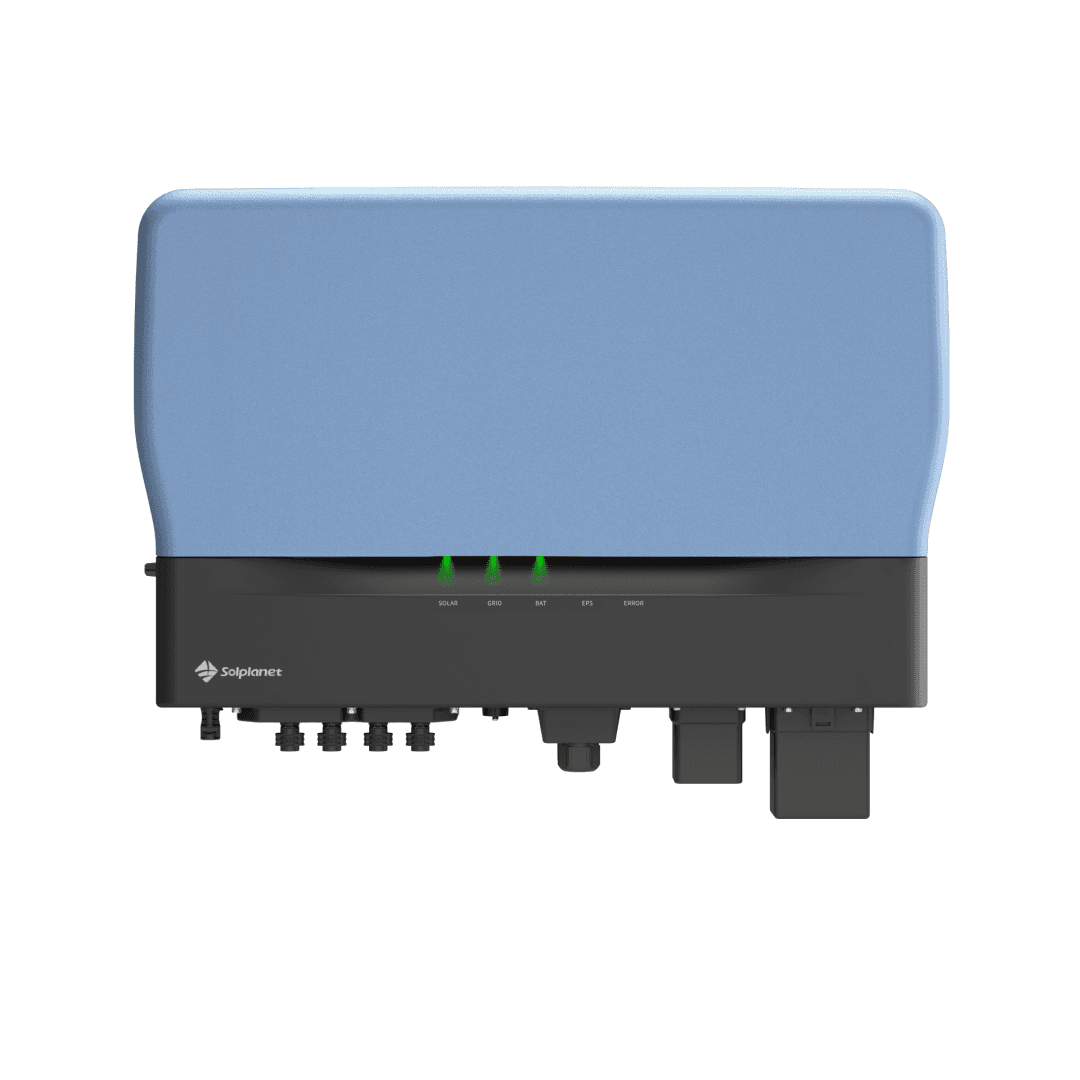 Solplanet hybrid inverter ASW20kH-TH asymmetric AFCI20kW,3P,4MPPT,w/AI dongle LAN/WLAN,20A*4,DC w/SPD,AC w/MOV,DC PV Pot w/Sunclix,DC Bat Pot w/MC4,AC Grid Pot w/CNNT,AC EPS Pot w/Handa,AC GEN Pot w/Handa, AFCI