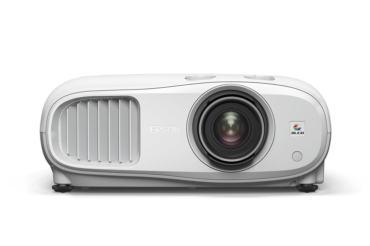 Proiector Epson EH-TW7000, 3LCD 3D active, 3000 lumeni, 4K PRO-UHD, 16:9, 4K enhancement, 40.000 : 1, lampa 3500 ore/ 5000 ore Eco mode, zoom 1.62x, dimensiune maxima imagine 500", distanta maxima de proiectie 23.8 m, USB 2.0 Type A (2x), USB 2.0 Type Mini-B, 2*HDMI , Stereo mini jack audio out