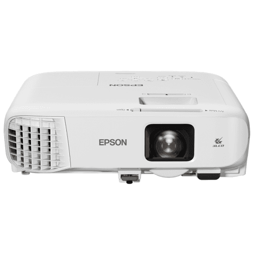 Proiector Epson EB-992F, 3LCD, 4000 lumeni, FHD 1920*1080, 16:9, 16.000:1, lampa 6.500 ore/ 17.000 ore Ecomode, zoom 1.6, dimensiune maxima imagine 300", USB 2.0 Type A, USB 2.0 Type B, RS-232C, Ethernet interface (100 Base-TX / 10 Base-T), 2* VGA, 2* HDMI, Composite in, audio out/ in, Cinch audio