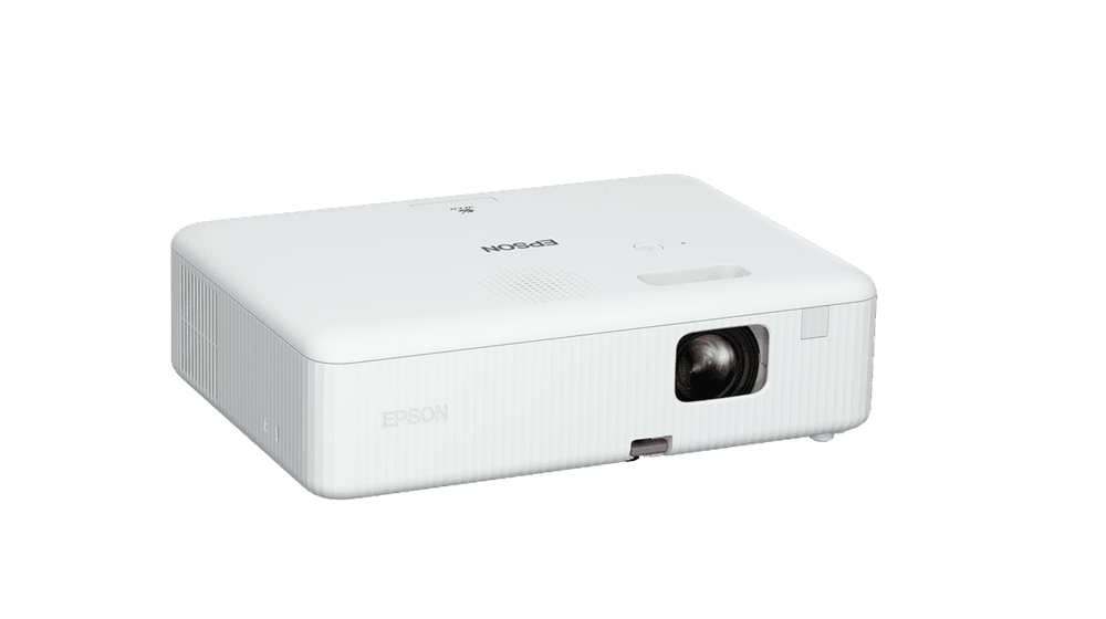 Proiector Epson CO-FH01, 3LCD, 3.000 lumeni/ 2.000 lumeni Ecomode, FHD, 16:9, lampa 6.000 ore/ 12.000 ore Ecomode, corectie ± 30, dimensiune maxima imagine 391", distanta maxima de proiectie 10.4 m, HDMI, USB 2.0-A, USB 2.0 Type B (Service Only), Kensington lock, Blackboard, MHL audio/video