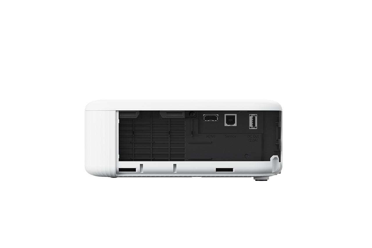Proiector Epson CO-FH02, 3LCD, 3.000 lumeni/ 2.000 lumeni Ecomode, FHD, 16:9, lampa 6.000 ore/ 12.000 ore Ecomode, corectie ± 30, dimensiune maxima imagine 391", distanta maxima de proiectie 10.4 m, HDMI 1.4, USB 2.0-A, USB 2.0, Android TV, Kensington lock, boxa 5W, MHL audio/video, greutate 2.6 kg
