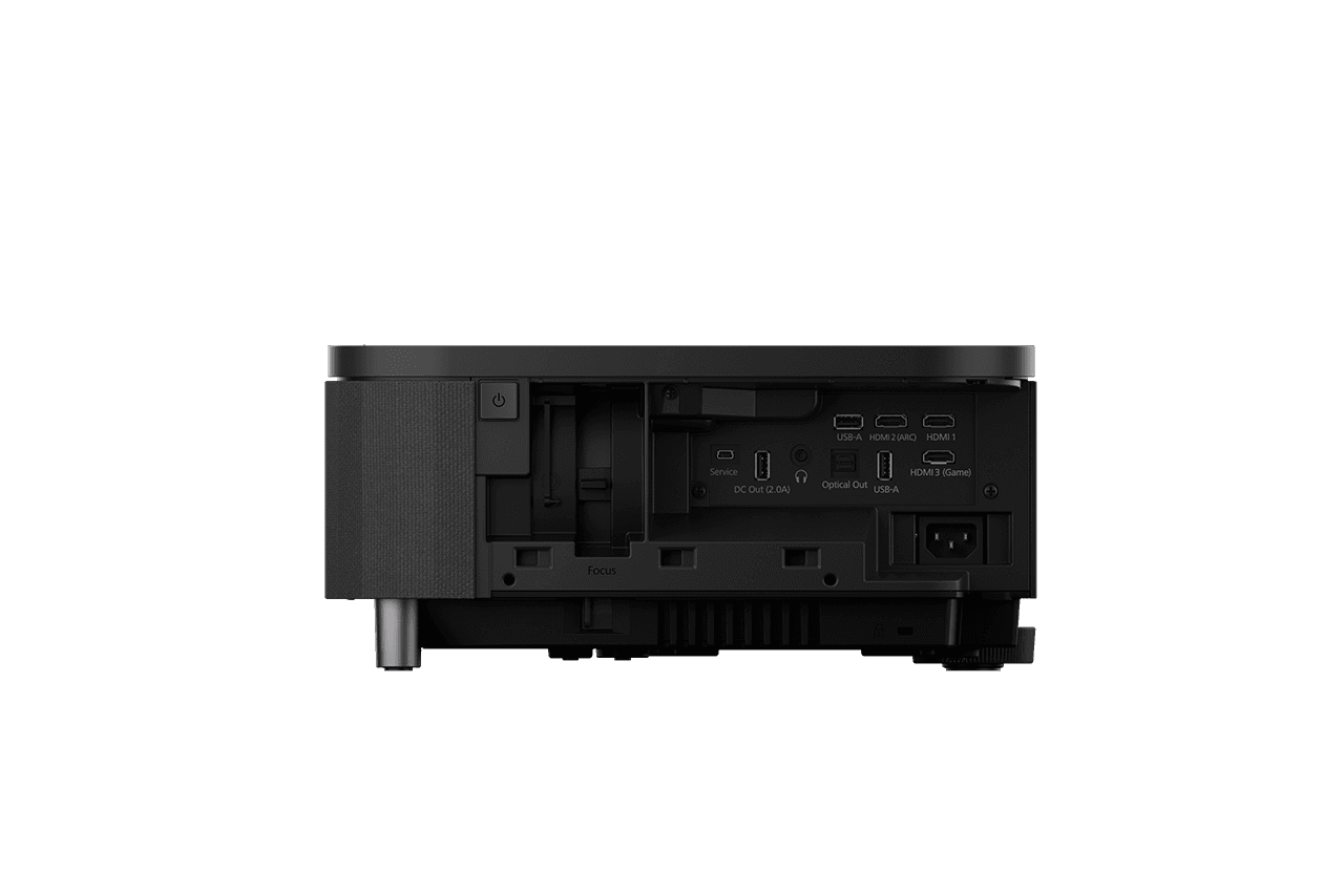 Proiector Epson EH-LS800B, 3LCD, 4.000 lumeni, 4K PRO-UHD, 16:9, 2.500.000:1, laser 20.000 ore, HDR10, HLG, zoom 1- 2,5, dimensiune maxima imagine 150", 3* USB 2.0-A, USB 2.0 Type B (Service Only), Wireless LAN IEEE 802.11a/b/g/n/ac, Jack plug out, Bluetooth, HDMI ARC, 3* HDMI, Android TV
