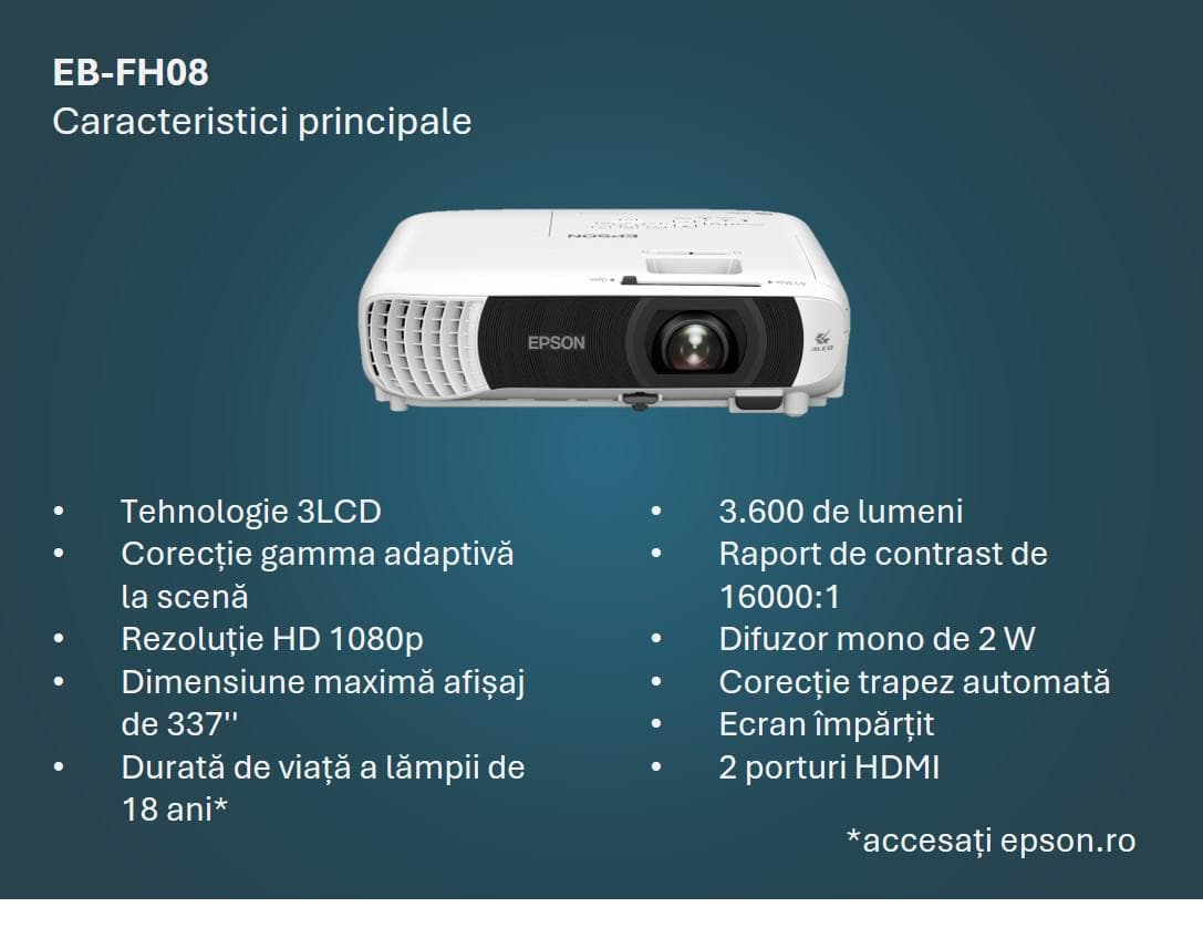 PROJECTOR EPSON EB-FH08