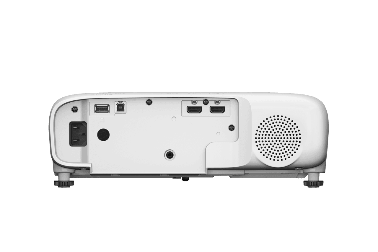 PROJECTOR EPSON EB-FH54, Tehnologie 3LCD, Luminozitate: 4100 lumeni, Rezolutie: 1080p, Aspect: 16:9, Contrast 16.000 : 1, Sursa lumina: Lampa, Dimensiune maxima proiectie: 31"-304", Distanta proiectie: 0.9m-8.9m, Interfata: USB, WI-FI, 2 x HDMI, Miracast, Jack, Dimensiuni: 309‎ x 293 x 105 mm