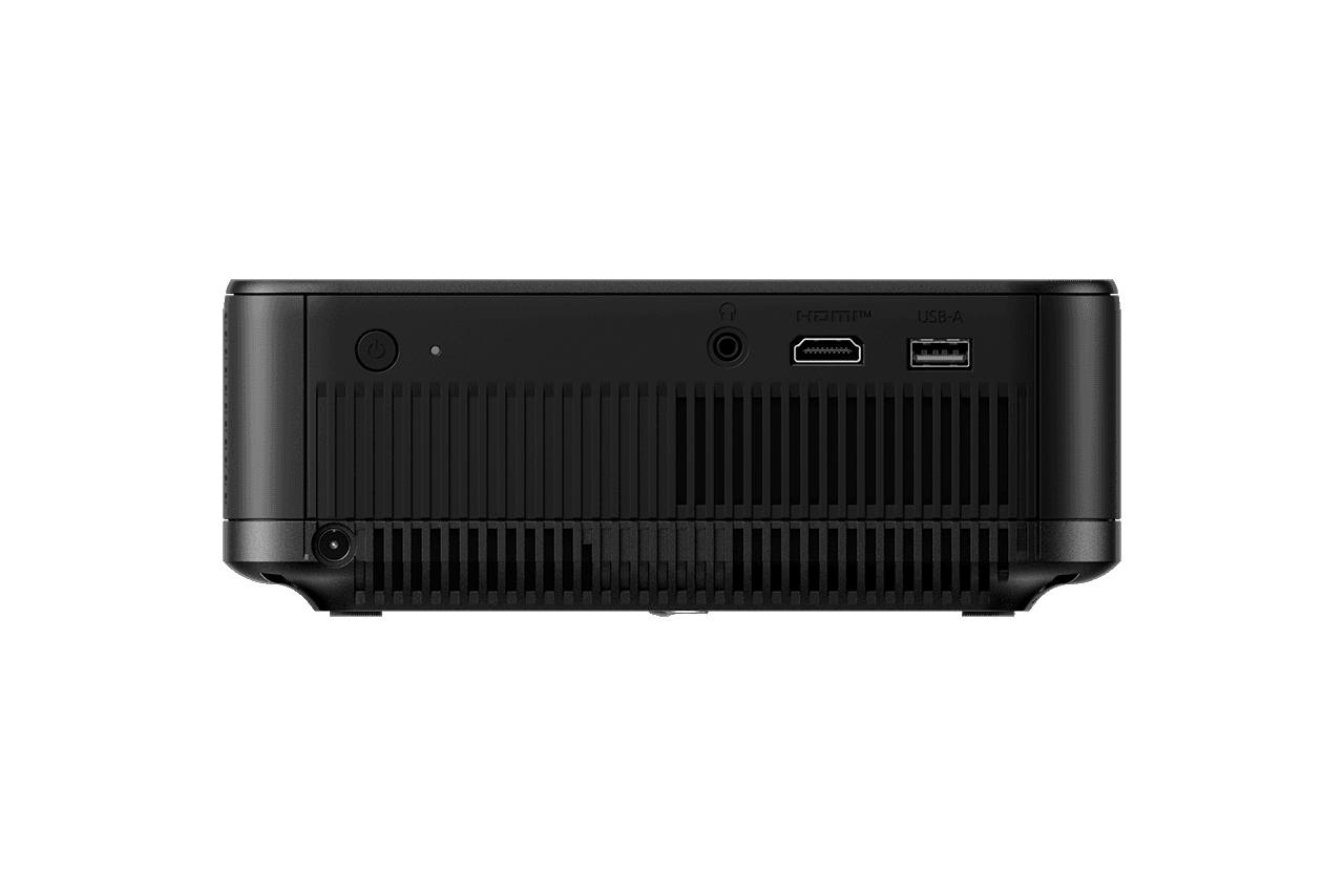 PROIECTOR EPSON EF-62B METALLIC BLACK, 700 Lumeni, Rezolutie: 4K PRO- UHD, Aspect ratio: 16:9, Contrast: 5.000.000:1, Refresh rate: 192 Hz - 240 Hz, Suport HDR, Dimensiuni ecran proiectie: 30'-150", Distanta proiectie:0.8-4m, Interfata: USB 2.0-A, USB 2.0 Tip B (numai pentru service), Jack plug out