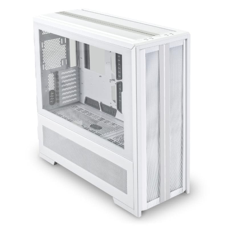 Carcasa LIAN LI V3000 PLUS GGF EDITION Full Tower ALB, Tempered Glass, Sloturi Expansiune 8 (8+3 cu sistem dual), Drive Bays: 8x3.5" 8x2.5", Ventilatoare Suportate in mod standard: 16 (spate: 1x120mm sau 1x140mm, fata: 4x120mm sau 3x140mm, sus: 4x120mm sau 3x140mm, jos: 4x120mm sau 3x140mm, invaluit