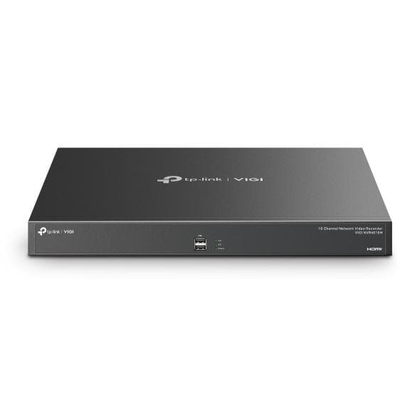 NVR TP-Link VIGI 16 canale 4016H ; 4K, 4xSATA Interface, max 16dTB, H.265+; ONVIF, detecție mișcare, linie, intruziune, persoane, vehicule etc.