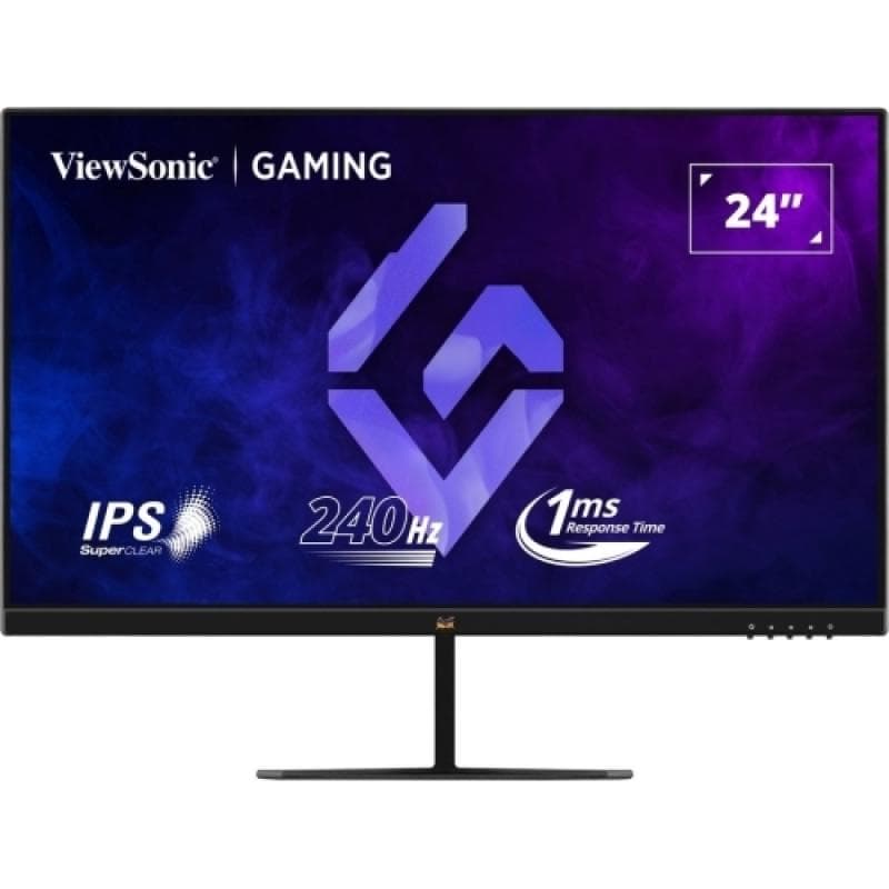 Monitor ViewSonic 23.8" VX2479A-HD-PRO, Diagonal (inch): 23.8, Diagonal (cm): 60, Aspect ratio: 16:9, Panel: IPS, Resolution: 1920x1080, Refresh Rate: 240Hz, Response time MPRT: 1ms, Brightness (max): 250 cd/m², Contrast (static) : 1000:1, Contrast (dynamic): 80M:1, Viewing angle: 178/178, Color