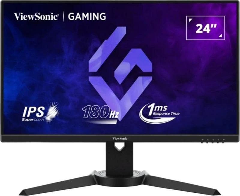 Monitor ViewSonic 23.8" VX2479J-HD-PRO, Diagonal (inch): 23.8, Diagonal (cm): 60, Aspect ratio: 16:9, Panel: IPS, Resolution: 1920x1080, Refresh Rate: 180Hz, Response time MPRT: 1ms, Brightness (max): 250 cd/m², Contrast (static) : 1000:1, Contrast (dynamic): 50M:1, Viewing angle: 178/178, Color