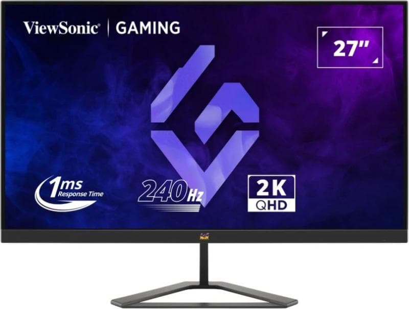 Monitor ViewSonic 27" VX2758A-2K-PRO-3, Diagonal (inch): 27, Diagonal (cm): 69, Aspect ratio: 16:9, Panel: IPS, Resolution: 2560x1440, Refresh Rate: 240Hz, Response time MPRT: 1ms, Brightness (max): 300 cd/m², Contrast (static) : 1000:1, Contrast (dynamic): 80M:1, Viewing angle: 178/178, Color Gamut