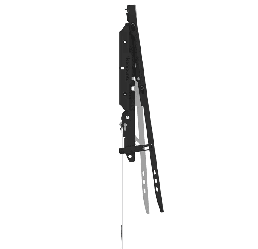 Suport perete Neomounts heavy duty, pentru display-uri interactive si ecrane grele de pana la 32-75", sistem de prindere VESA 400x400, greutate maxima suportata 100kg, fix, distanta fata de perete 4.2cm, cu sistem ce permite prinderea/desprinderea usoara a display-ului, securizabil cu lacat (nu este
