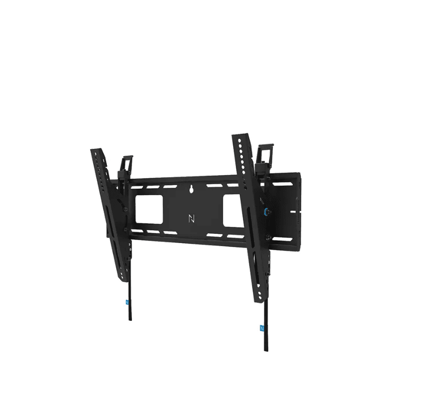 Suport perete Neomounts heavy duty, pentru display-uri interactive si ecrane grele de pana la 42-86", sistem de prindere VESA 600x400, greutate maxima suportata 125kg, fix, distanta fata de perete 4.2cm, cu sistem ce permite prinderea/desprinderea usoara a display-ului, securizabil cu lacat (nu este