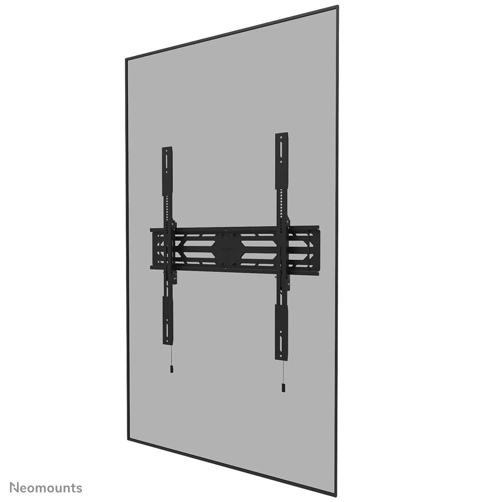 Suport fix de perete Neomounts Select, pentru display-uri cu o diagonala 55"-110", suporta pana la 160kg, VESA min. 100x100mm, VESA max. 1500x900mm, distanta fata de perete 6,7 cm, micro-adjustment, securizabil (surub pentru securizare inclus), garantie 5 ani, negru