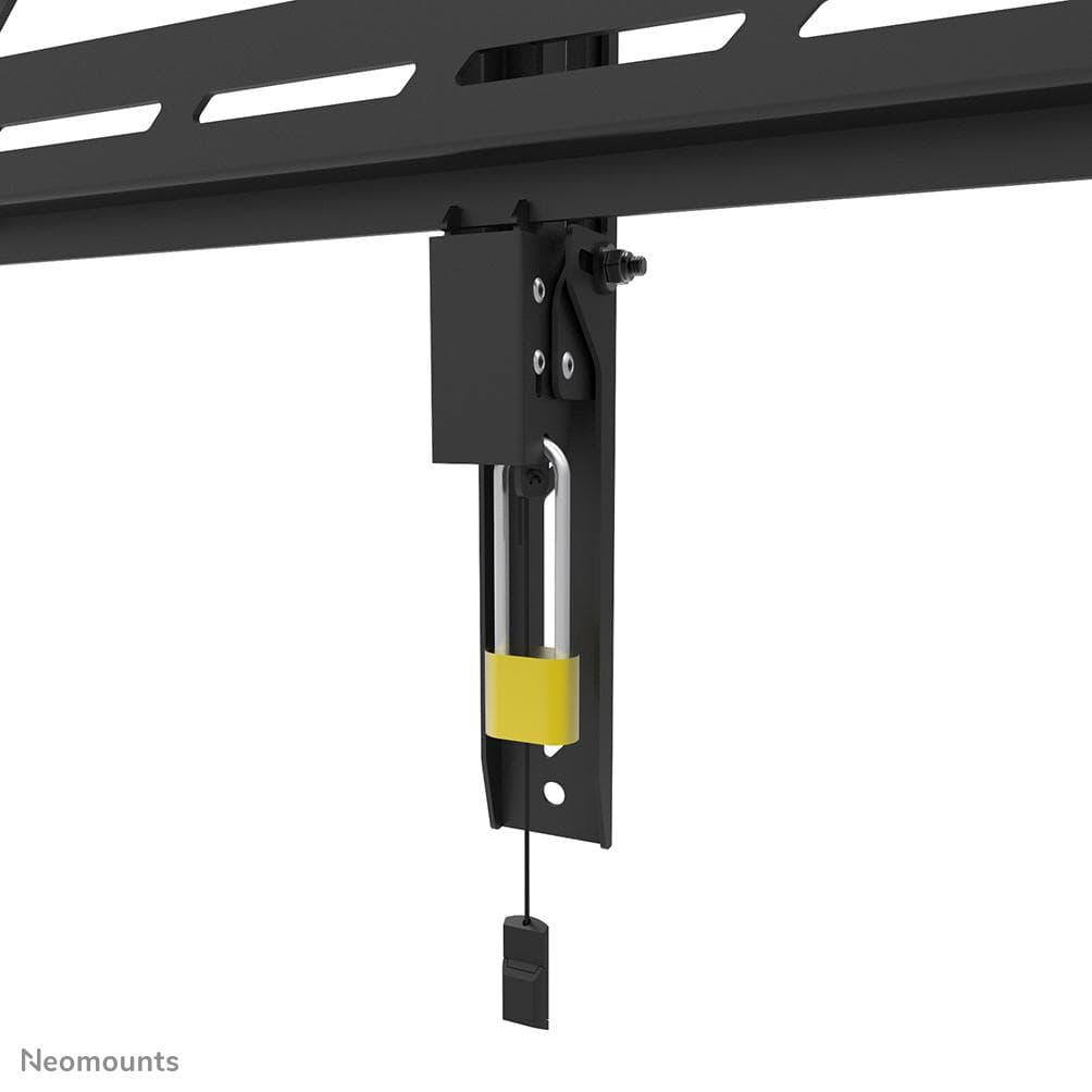 Suport fix de perete Neomounts Select, pentru display-uri cu o diagonala 55"-110", suporta pana la 160kg, VESA min. 100x100mm, VESA max. 1500x900mm, distanta fata de perete 6,7 cm, micro-adjustment, securizabil (surub pentru securizare inclus), garantie 5 ani, negru
