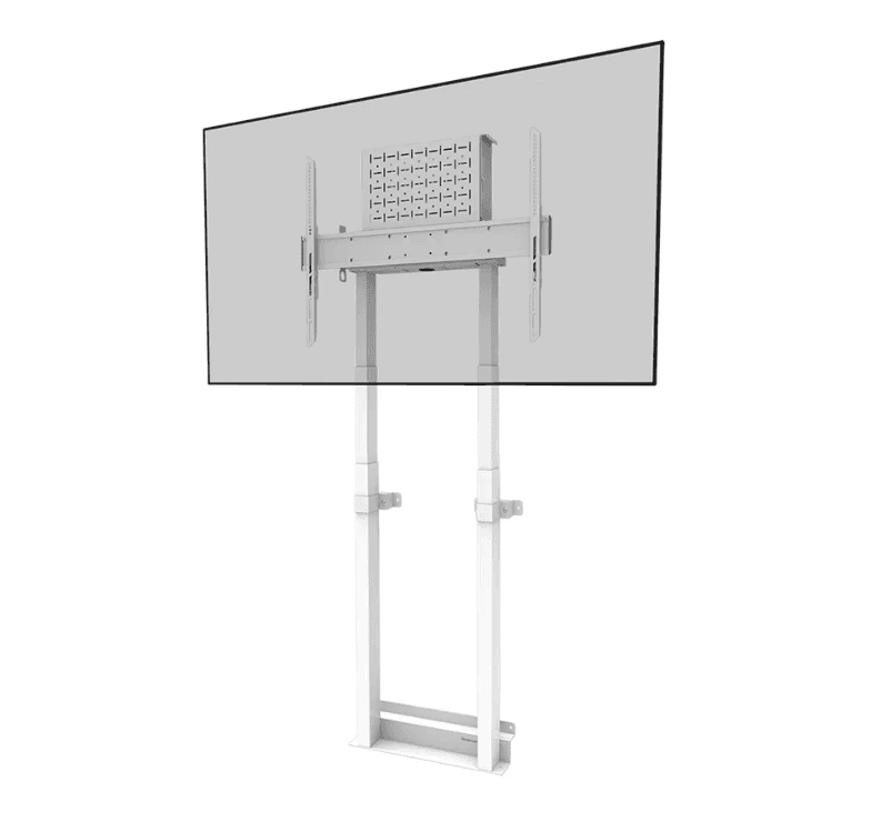 Stand motorizat Neomounts by Newstar WL55-875WH1 100" 110kg VESA 800x600mm, ajustabil pe inaltime 98-163cm, alb