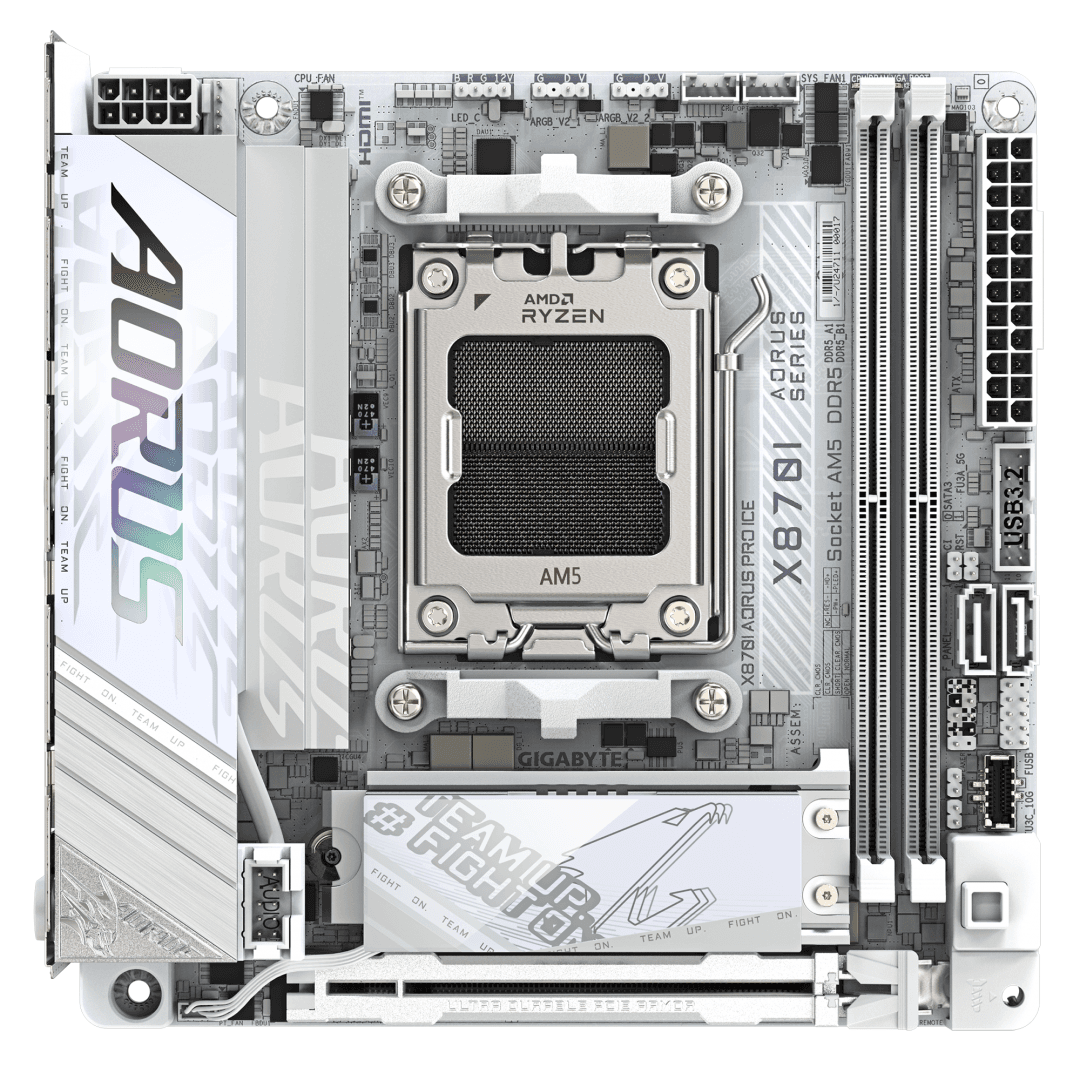 Placa de bază Gigabyte X870I AORUS PRO ICE AM5