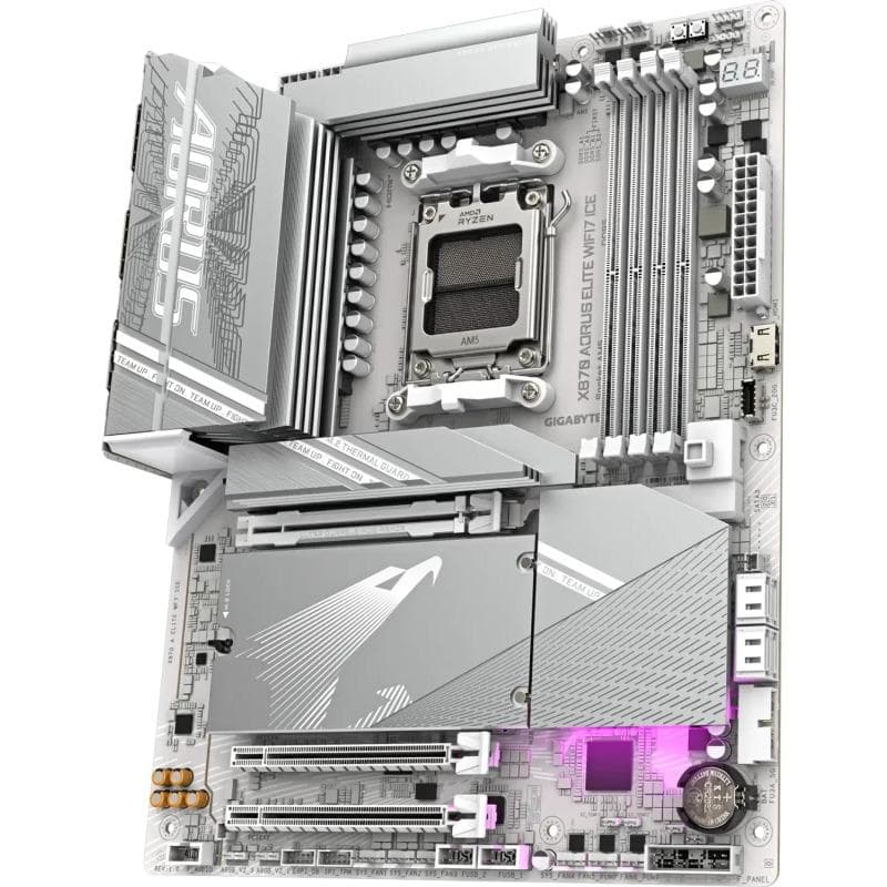 Placa de bază Gigabyte X870 AORUS ELITE WIFI7 ICE AM5