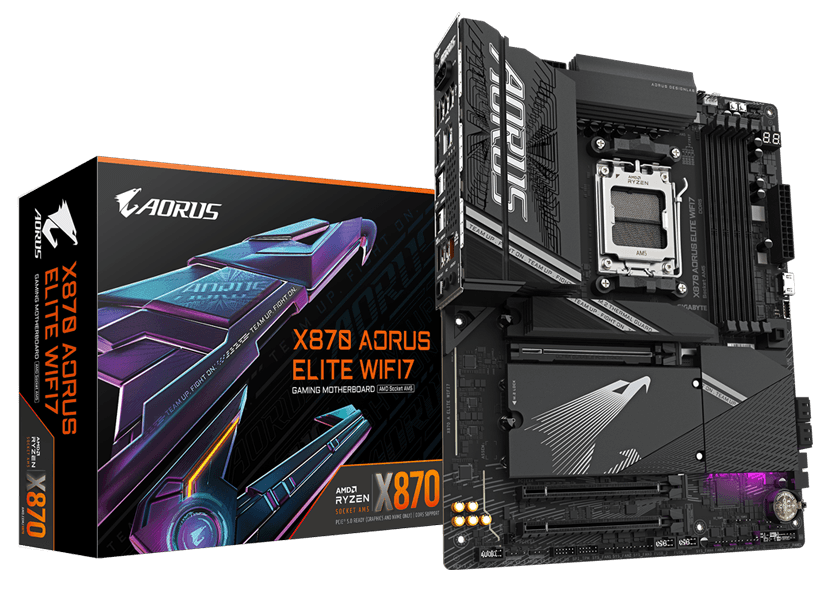 Placa de bază Gigabyte X870 AORUS ELITE WIFI7 AM5
