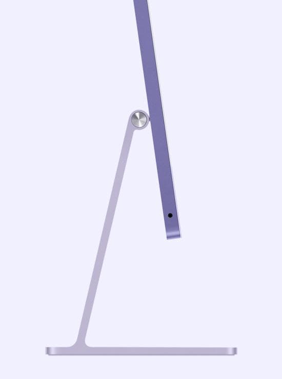 Apple iMAC 24" Retina 4.5k/ Apple M4 (CPU 8-core, GPU 8-core, Neural Engine16-core)/16GB/512GB - Purple - INT KB (2024)
