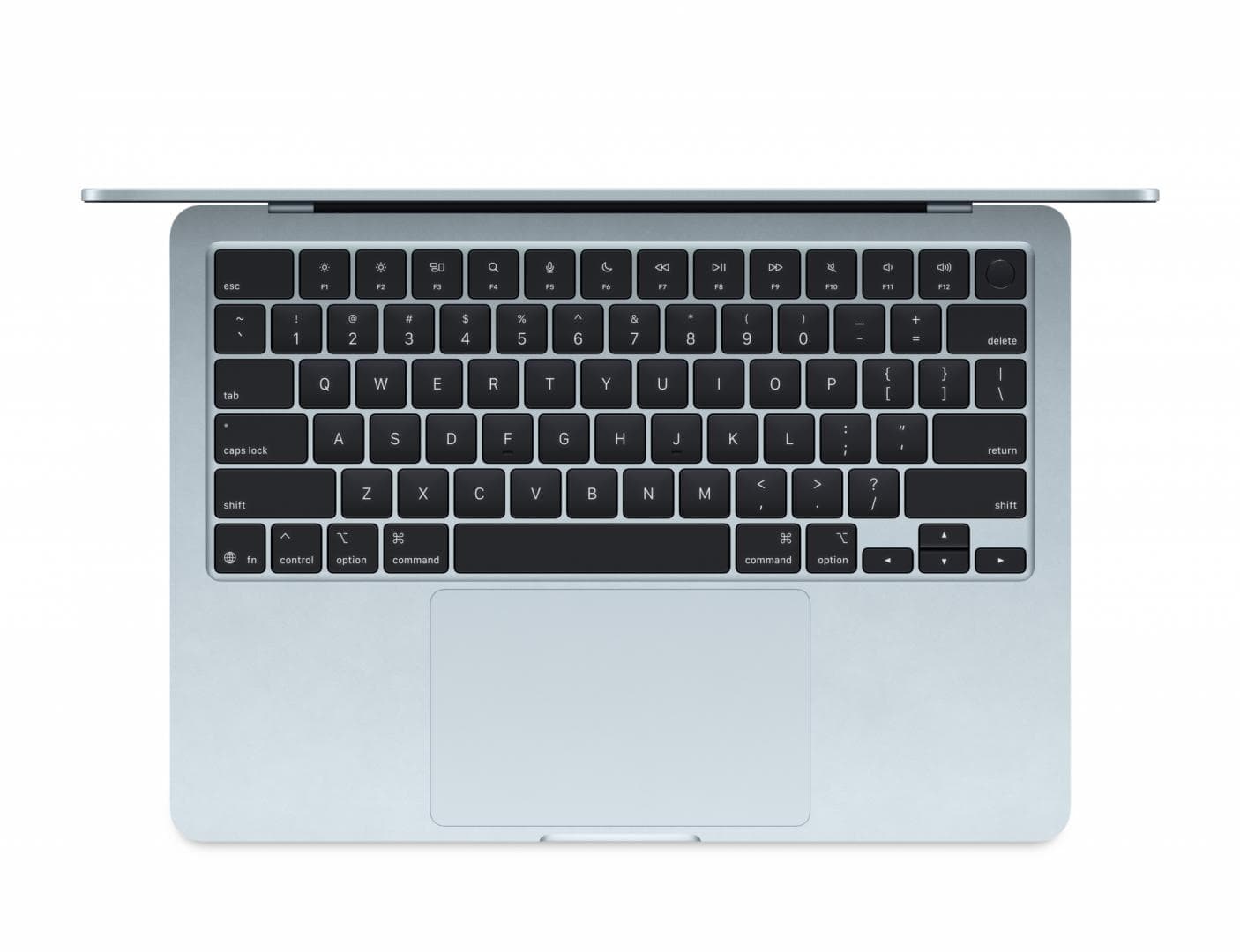 MacBook Air 13.6" Retina/Apple M4 (CPU 10-core, GPU 10-core, Neural Engine16-core)/16GB/512GB - Sky Blue - US KB (2025) 35W USB‑C (Cto fromMC6U4RO/A)