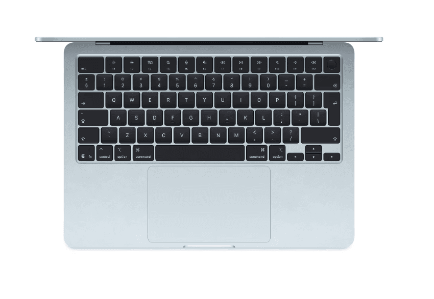 MacBook Air 13.6" Retina/Apple M4 (CPU 10-core, GPU 10-core, Neural Engine16-core)/24GB/1TB - Sky Blue - INT KB (2025) 35W (Cto from MC6V4RO/A)