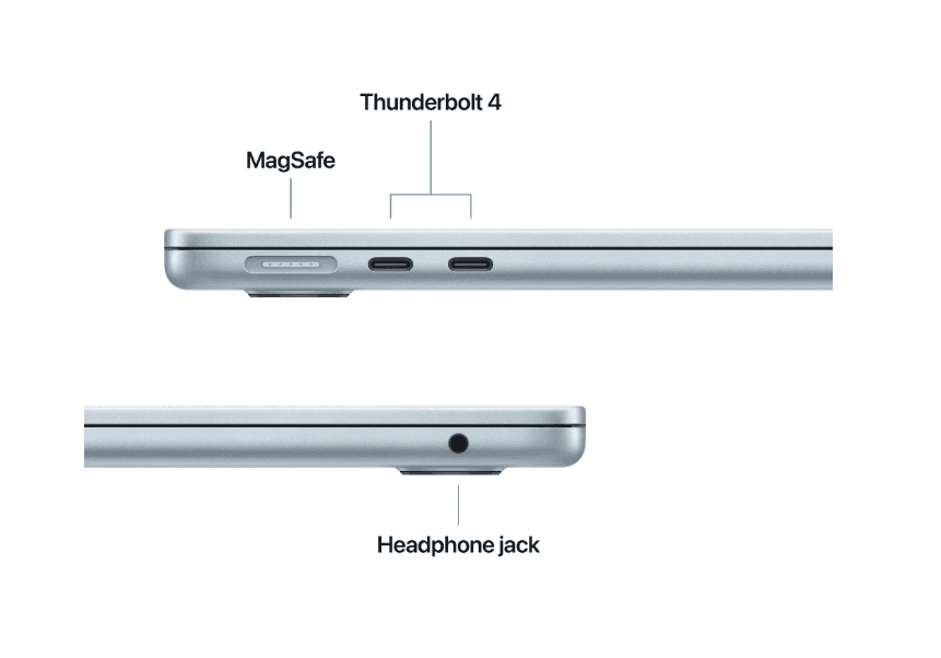 MacBook Air 13.6" Retina/Apple M4 (CPU 10-core, GPU 10-core, Neural Engine16-core)/32GB/512GB - Sky Blue - INT KB (2025) 35W (Cto from MC6V4RO/A)