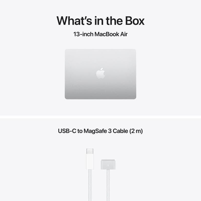 MacBook Air 13.6" Retina/Apple M5 (CPU 10-core, GPU 10-core, NeuralEngine16-core)/32GB/1TB - Silver - INT KB (No Adapter) - 2026 (CTO from MDH94RO/A)