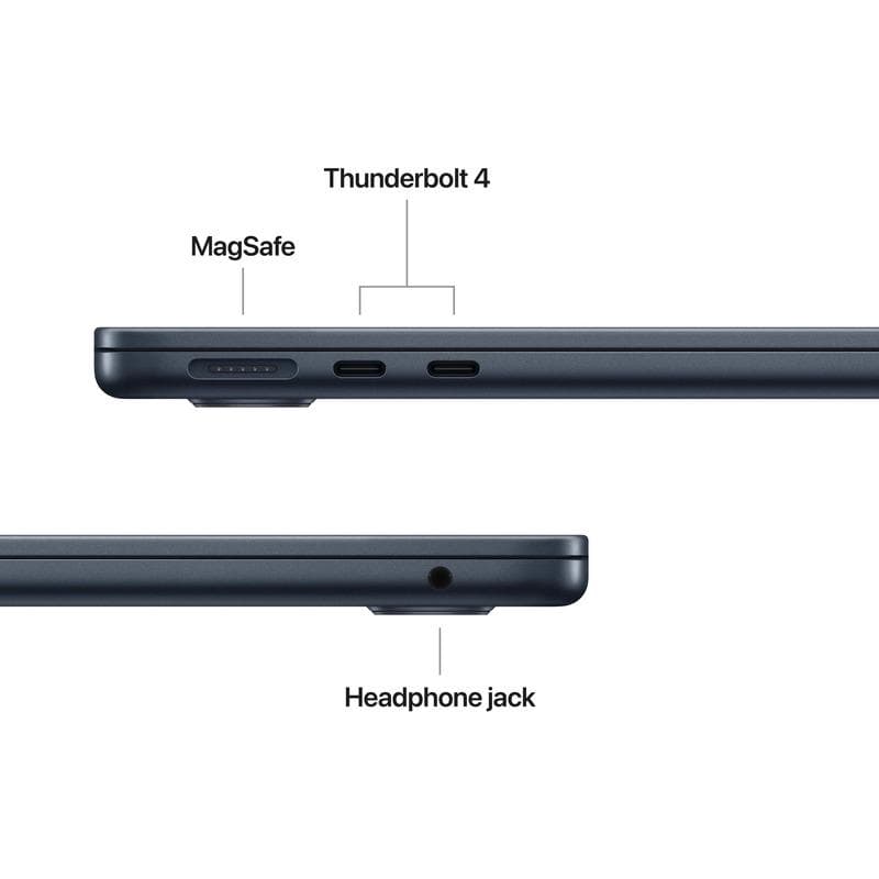MacBook Air 13.6" Retina/Apple M5 (CPU 10-core, GPU 10-core, NeuralEngine16-core)/32GB/1TB - Midnight - US English KB (No Adapter) -  2026 (CTO from MDHG4RO/A)