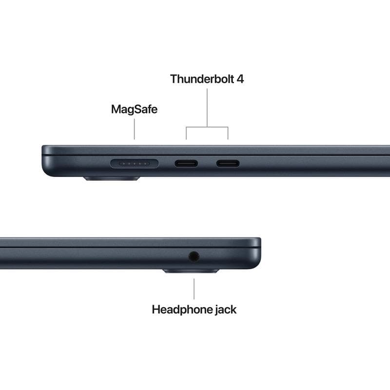MacBook Air 15.3" Retina/Apple M5 (CPU 10-core, GPU 10-core, NeuralEngine16-core)/32GB/1TB - Midnight - INT KB (No Adapter) - 2026 (CTO from MDVN4RO/A)