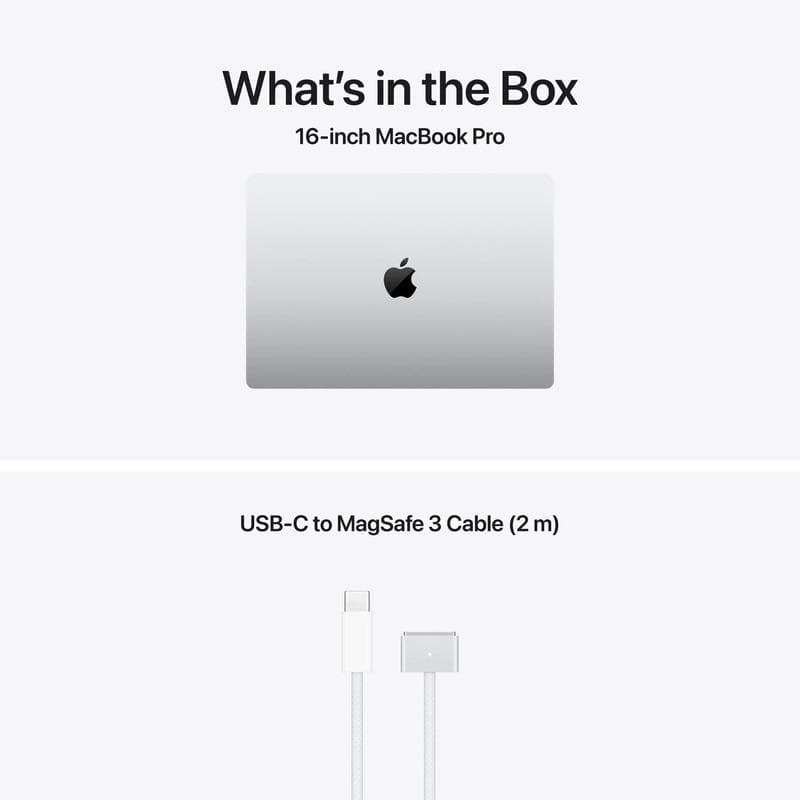 MacBook Pro 16.2"/Apple M5 Max (CPU 18-core, GPU 40-core, Neural Engine 16-core)/64GB/2TB - Silver - INT KB (No Adapter) - 2026 (CTO from MGE94RO/A)