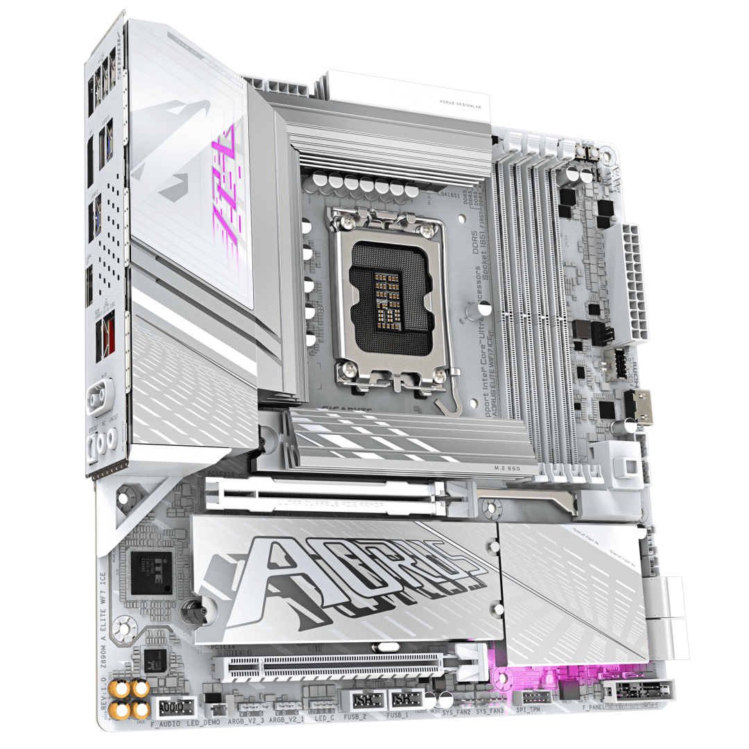 Placa de bază Gigabyte Z890M AORUS ELITE WIFI7 ICE LGA1851