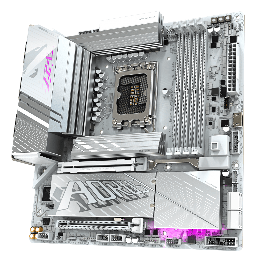 Placa de bază Gigabyte Z890M AORUS ELITE WIFI7 ICE LGA1851