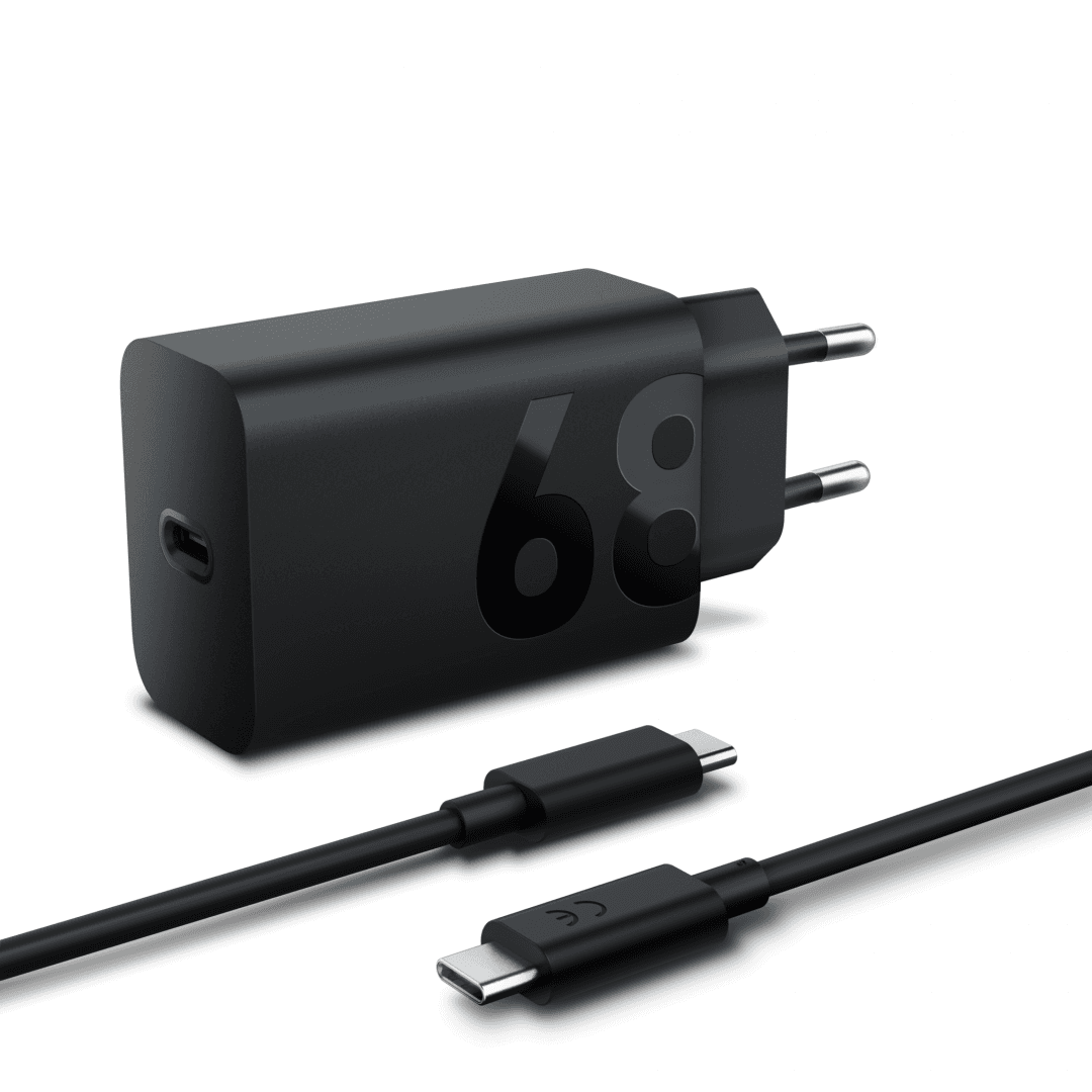 Incarcator Lenovo 68W USB-C; Power requirement: 90-264 volt AC; Material: Plastic; Culoare: Black; Dimensiuni: 28mm x 95mm x 42mm; Greutate: 0.0899kg; Garantie: 1 an