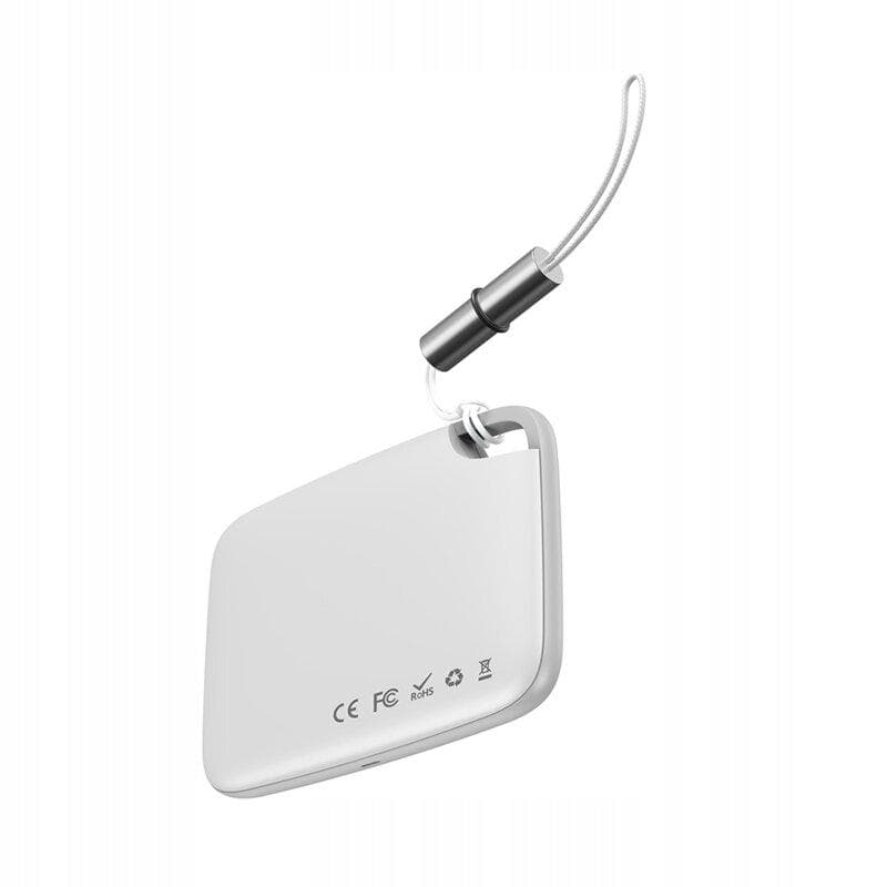 Localizator Baseus Intelligent T2, durata viata baterie 180 zile, distanta localizare 10m, alb