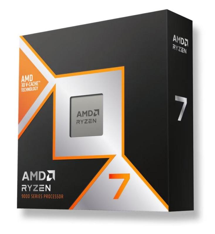 Procesor AMD RYZEN 7 9800X3D 5.2GHz, 8 cores 16 threads, L1 Cache 640KB L2 Cache 8MB L3 Cache 96MB